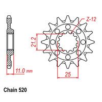 Front Sprocket - Steel 14T 520P