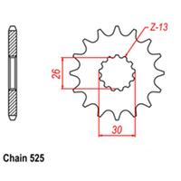 Front Sprocket - Steel 19T 525P