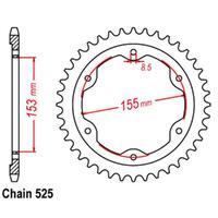 Rear Sprocket - Steel 38T 525P