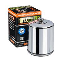 Hiflofiltro - Racing Oil Filter HF170CRC Chrome (w/ Nut)