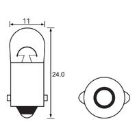 Bulb - Instrument 12V 3.4W - BA9S