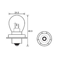 Bulb - Headlight 12V 15W - P26S