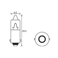 Bulb - Indicator Mini Clear 12V 23W - BA15S