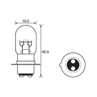 Bulb - Headlight 6V 25/25W - PX15D