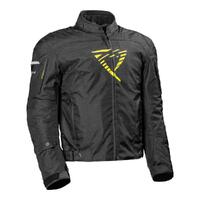 Difi "Ibarra Aerotex" Road Jacket - Black/Yellow [Size: 2XL / 56]
