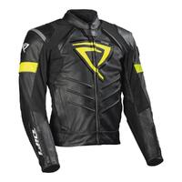 Difi "Monza" Road Jacket - Black/Yellow [Size: 2XL / 56]