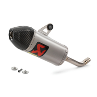 Husqvarna Akrapovic "Slip-On Line" 2-Stroke Offroad Carbon Titanium Exhaust