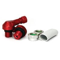 Ariete M/C Valve Stem Red 11970-R T/L 11.3mm (Pair)