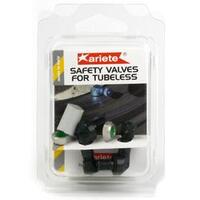 Ariete M/C Valve Stem Black 11971-N T/L 8.3mm (Pair)