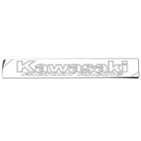 Sticker Racing D/Cut - Kawasaki, White (930 x 110mm)