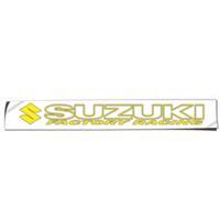Sticker Racing D/Cut - Suzuki, Yellow (930 x 110mm)