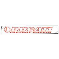 Sticker Racing D/Cut - Ducati, Red (930 x 110mm)