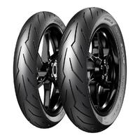 Pirelli Diablo Rosso Sport Front/Rear 80/90-17 M/C 44S Tubeless Tyre