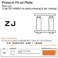 D.I.D Conlinks - 630VS XJ Rivet