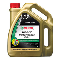 Castrol React Performance Dot 4 4 Litre