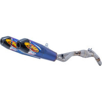 FMF Exhaust for Honda CRF250R '20-21 Dual F/S Ti-Ano Fact 4.1 Rct C/E Ti PowerBomb Header