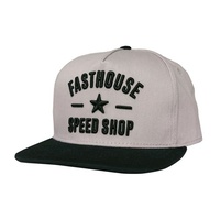 FH 19 SPEED STAR HAT GREY W/ Black BILL OSFA