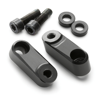 Husqvarna Mirror Extensions Black Anodized Aluminium