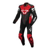 Macna Suit Tracktix 1Pce Blk/Red/Wht [Size: 2XL / 56]