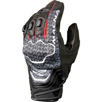 Macna Assault Gloves, Black/Grey/Red
