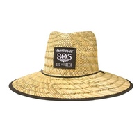 FH 19 805 HOPPER STRAW HAT BROWN OSFA