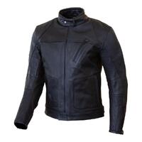 Merlin Jacket Gable w/ P Leather Black
