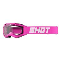 Shot Goggle Assault 2.0 Solid Neon Pink Glossy