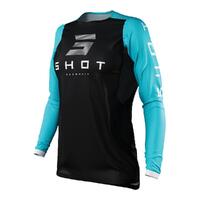 Shot Contact Jersey - Shelly Turquoise