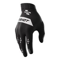 Shot Race Gloves - Black [Size: 10]