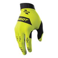 Shot Race Gloves - Neon Yellow [Size: 10]