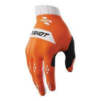 Shot Race Gloves - Orange [Size: 10]