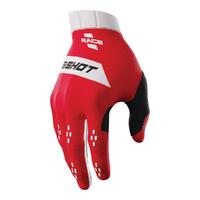 Shot Race Gloves - Red [Size: 10]
