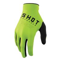 Shot Raw Gloves - Green [Size: 10]