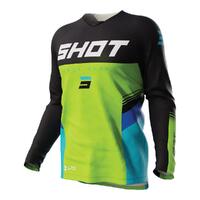 Shot Kids Raw Jersey - Tracer Green