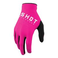 Shot Kids Raw Gloves - Pink