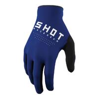 Shot Kids Raw Gloves - Blue