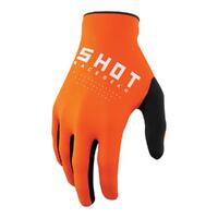 Shot Kids Raw Gloves - Orange