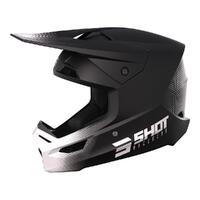 Shot Race Helmet - Raw Black Matt Mips