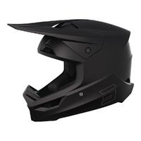 Shot Race Helmet - Solid Black Matt Mips
