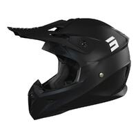 Shot Pulse Helmet - Solid Black Matt [Size: L]