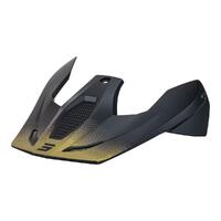 Shot Race Helmet Replacement Peak - Raw Gold Matt