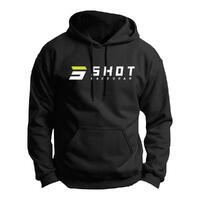 Shot Team Hoodie - Black [Size: L]