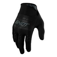 Shot Vision Gloves - Black [Size: 10]