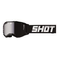 Shot Assault 2.0 Goggles - Solid Black with Silver Iridium Lens