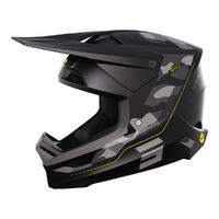 Shot Race Helmet - Battle Black Camo/Neon Yellow