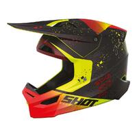 Shot Furious Kid Helmet - Matrix Red Glossy