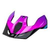 Shot Race Replacement Peak - Purple Chrome