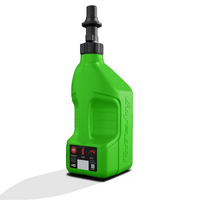 Gen 3 - 2.5G/10L Kawi Green Tuff Jug with Kawi Green Ripper Cap w/ View Strip