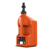 Gen 3 - 5G/20L Orange Tuff Jug with Orange Ripper Cap w/ View Strip