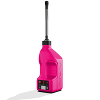 Gen 3 - 2.5G/10L Pink Tuff Jug with Black Standard Cap & Auto-Stop Spout w/ View Strip
